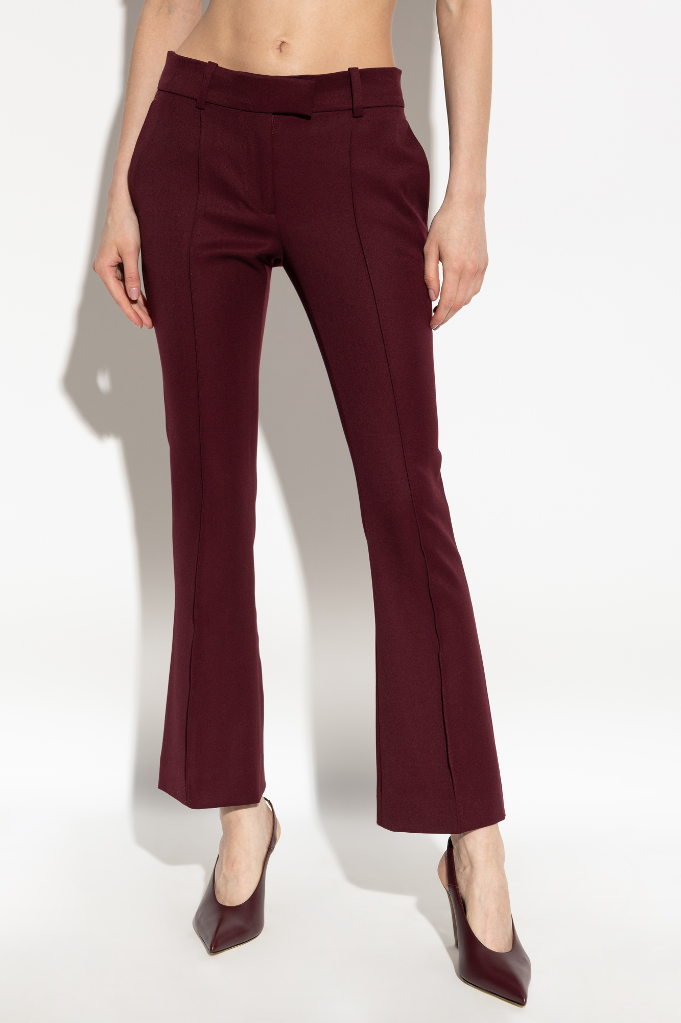 パンツ The Attico Tailored High-Waisted Trousers With Cross-Back The Attico High-waisted trousers | Women's Clothing | Vitkac